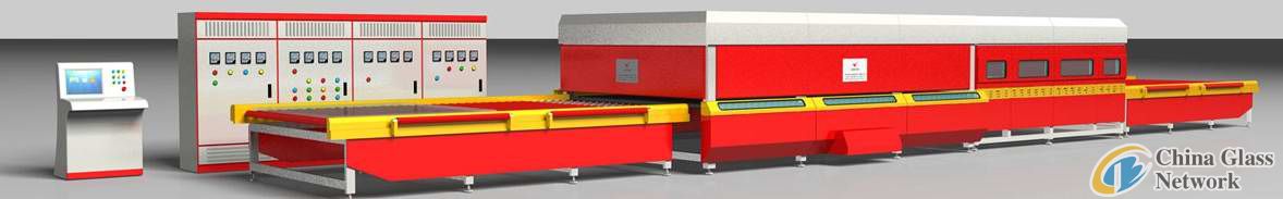 GX-P Series Horizontal Roller Hearth Flat Glass Tempering Furnace